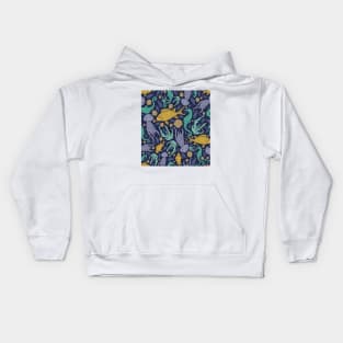 Aquatic Life Design Kids Hoodie